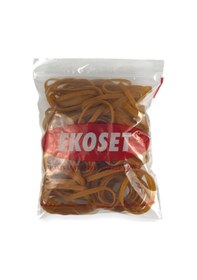 Resim Ekoset Kalın Para Lastiği 400 Adet 70 x 5 MM 