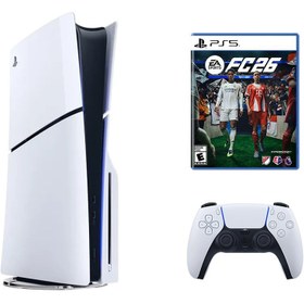 Resim Playstation 5 Slim Standart 1 TB+ PS5 FC26 CD (İthalatçı Garantili) 