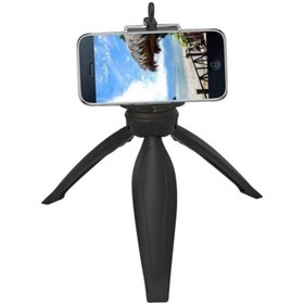 Resim AktarMobile Masa Üstü Portatif Mini Tripod & Telefon Tutucu Aparat - Hafif & Taşınabilir & Kompakt 