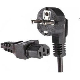 Resim Oluklu c15 power güç kablosu 1.8 metre 