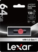 Resim Lexar 64gb Ljdd300064g-bnbng Dual Type- C Ve Type- A Usb 3.2 