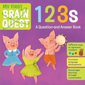 Resim My First Brain Quest 123s : A Question - and - Answer Book 