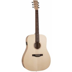 Resim Simon & Patrick Trek Nat Solid Spruce SG Elektro Akustik Gitar (Natural) 