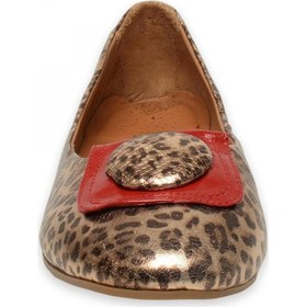 Resim Mammamia D25ya-7225 Günlük Leopar Kadın Babet LEOPAR 