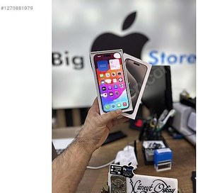 Resim Apple iPhone 15 Pro Max İkinci El TR | 256 GB | Natürel Titanyum 