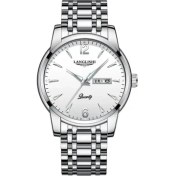 Resim Hanyang 616-BEYAZ Gümüş Poedagar Üst Marka Lüks Erkek Saatler Aydınlık Su Geçirmez Paslanmaz Çelik Izle Erkekler Tarih Takvim Iş Kuvars Kol Saati (Yurt Dışından) 