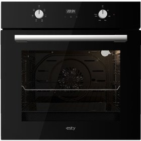 Resim Esty AEF6603B01 Siyah Ankastre Fırın 