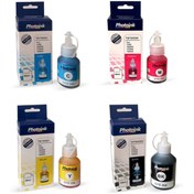 Resim PHOTOINK Brother J200 için 4 Renk 1 Takım Photoink Mürekkep 