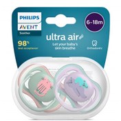 Resim Nessiworld Avent Ultra Air Emzik 6-18 Ay Kız 