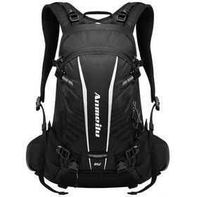 Resim Gajeena 20l Su Geçirmez Bisiklet Sırt Çantası - Kamp, Yürüyüş Ve Outdoor Sporlar İçin Pratik Ve Konforlu Siyah 