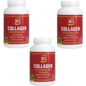Resim Kolajen Hyaluronic Acid Vitamin C 3 Kutu 540 Tablet Collagen 