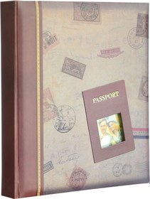 Resim Asil 200 Lük 13x18 Pasaport Figürlü Notlu Fotoğraf Albümü 