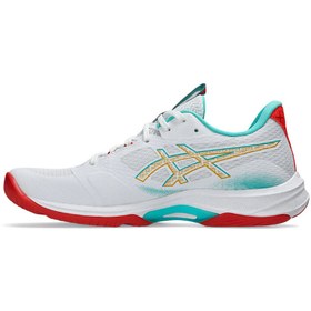 Resim Asics Netburner Ballistic Ff 4 Unisex Voleybol Ayakkabısı 1052A090-960 Siyah 