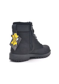 Resim Hakiki Deri Siyah Fermuarlı Kürklü Kız Erkek Çocuk Bot (264718042) Siyah 