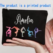 Resim Renk değişimi normal bir süreç olayıdır, kusursuz Özel Jimnastik Makyaj Çantası, Baskılı Desenli Hediye Jimnastikçi İçin Ürün, Kişiselleştirilmiş Makyaj Çantası, Jimnastik Hediyesi, Amigo Hediyesi, Jimnastik Koçu için Monogramlı Makyaj Çantası, Ürünün baskı ürünü 