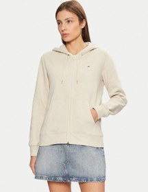 Resim Tommy Hılfıger Kadın Sweatshırt Dw0dw19729-acg Krem 