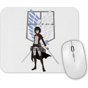Resim Baskı Dükkanı Attack On Titan Mikasa Mouse Pad 