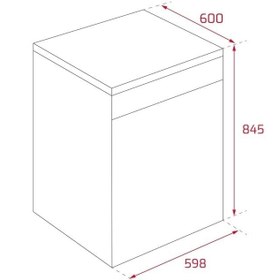Resim Teka Dfs 76850 Ss Bulaşık Makinası 