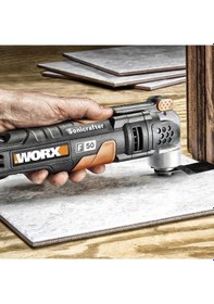 Resim Worx Wa4988 Çok Amaçlı Raspalama Makinası İçin 28x40mm Metal, Ahşap, Fiberglas, Pvc Universal Kesme Bıçağı Fr Wa4988 