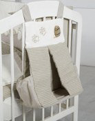 Resim Miespiga Teddy Bebek Odası Karyola Cebi 