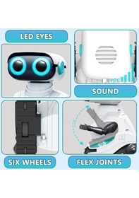 Resim Kaekid 2.4ghz Uzaktan Kumandalı Robot Oyuncaklar - Beyaz 