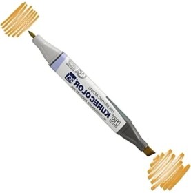 Resim Zig Kurecolor Twin Marker, Light Brown Renk Seçeneği 