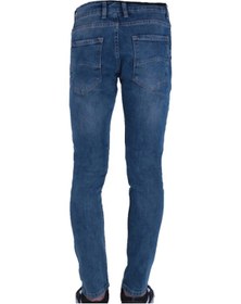 Resim Erkek Mavi Denim Normal Bel Jean Mavi 