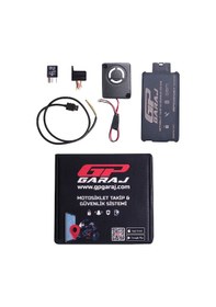 Resim Gp Garaj Tkp001 Motosiklet Takip Ve Güvenlik Sistemi + Siren Alarm Modülü + Blokaj Sistemi + 1 Yıllık Lisans 