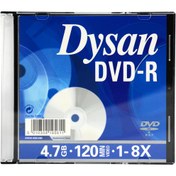 Resim Dysan DVD-R 4.7GB 8X Slim Kutu 10'lu Paket 