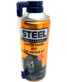 Resim Steel Ck-0031 Lastik Tamir Kiti 400 Ml 4989 