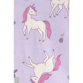 Resim Carter's Yazlık Kız Bebek Pijama Takımı 4'lü Set Mor - Mor / 24 Ay 