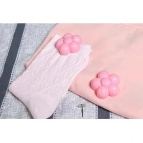 Resim Mahi Max 8 Adet Gül Desenli Yorgan Sabitleme Nevresim Kılıfı Koltuk Örtüsü Sabitleme Aparatı 