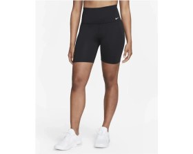 Resim Nike Dri-Fıt One Yüksek Belli 18 cm Kadın Bisiklet Şortu, Kadın Siyah Şort Tayt 