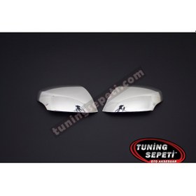 Resim Renault Megane 3 2009 - 2015 Ayna Kapağı Metal Paslanmaz Çelik 