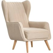 Resim Dekorbizden Sürpirz Berjer Koltuk Krem 