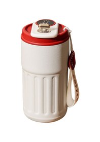 Resim Samdoo Akıllı Sıcaklık Ölçer 316 Çelik Isı Saklama Bardak, 450ml, 6-12 Saat Isı Tutma, Ev Ofis Araç Dışarıda Kullanım, Görevli Hediyelik Bardak 
