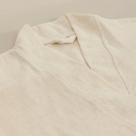 Resim Raw Pamuk Keten Natural Kimono S-M 1515A - Natural / S-M 