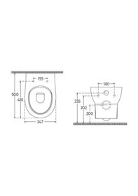 Resim Isvea Absolute Rimless Asma Klozet 