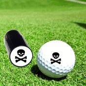 Resim 1 adet Hızlı Kuruyan Golf Topu Damga İşaretleyici Veya 1 adet Mürekkep, Hızlı Kuruyan ve Uzun Ömürlü, Golf Aksesuarları 