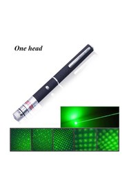 Resim AGUILAS Green Yeşil Kalem Tipi Lazer Pointer 5 Başlıklı Lazer 