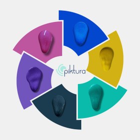Resim Piktura sedefli kumaş boyası 60 ml 