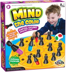 Resim STOREMAX The Hafıza Renkli Satranç Oyunu Hafıza Geliştirme Renk Hatırlama Oyunu Memory Chess 1185222 