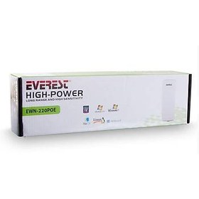 Resim Everest EWN-220POE Bina Dışı Uzun Mesafe Destekli 5,8Ghz 300Mbps Repeater + Access Point Kablosuz Router 