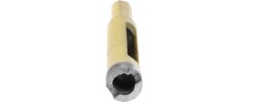 Resim Tabaş Elmas Delikli Karo Seramik Cam Slate Porselen Mermer 12MMALTIN Sarısı(Gold) 5 Adet 