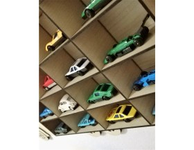 Resim Mini Tasarım Atölyem Montessori Tır Araba Rafı 