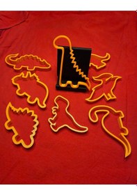 Resim Dinazor Kurabiye Kalıpları 9 Adet Balık 