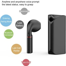 Resim Inovaxis Dunspin Klipsli Business Yaka Tipi Tekli Wireless Şarjlı Bluetooth Kulaklık 