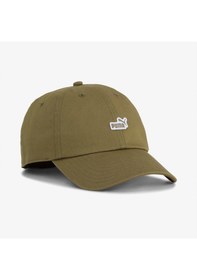 Resim Puma Ess No.1 Logo Patch Unisex Haki Şapka 025997 