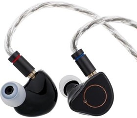 Resim Linsoul SIMGOT SuperMix 4 1DD+1BA+1Planar+1PZT Hibrit Sürücülü Kulaklıklar, Müzisyen ve Audiophile için HiFi Kulak İçi Monitör IEM, Müzisyen Audiophile için OFC Gümüş Kaplama Kablolu Oyun Kulaklıkları 