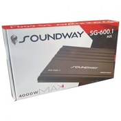 Resim Soundway Sg-600.1 4000 Watt Profesyone Oto Anfi Mono Bass 